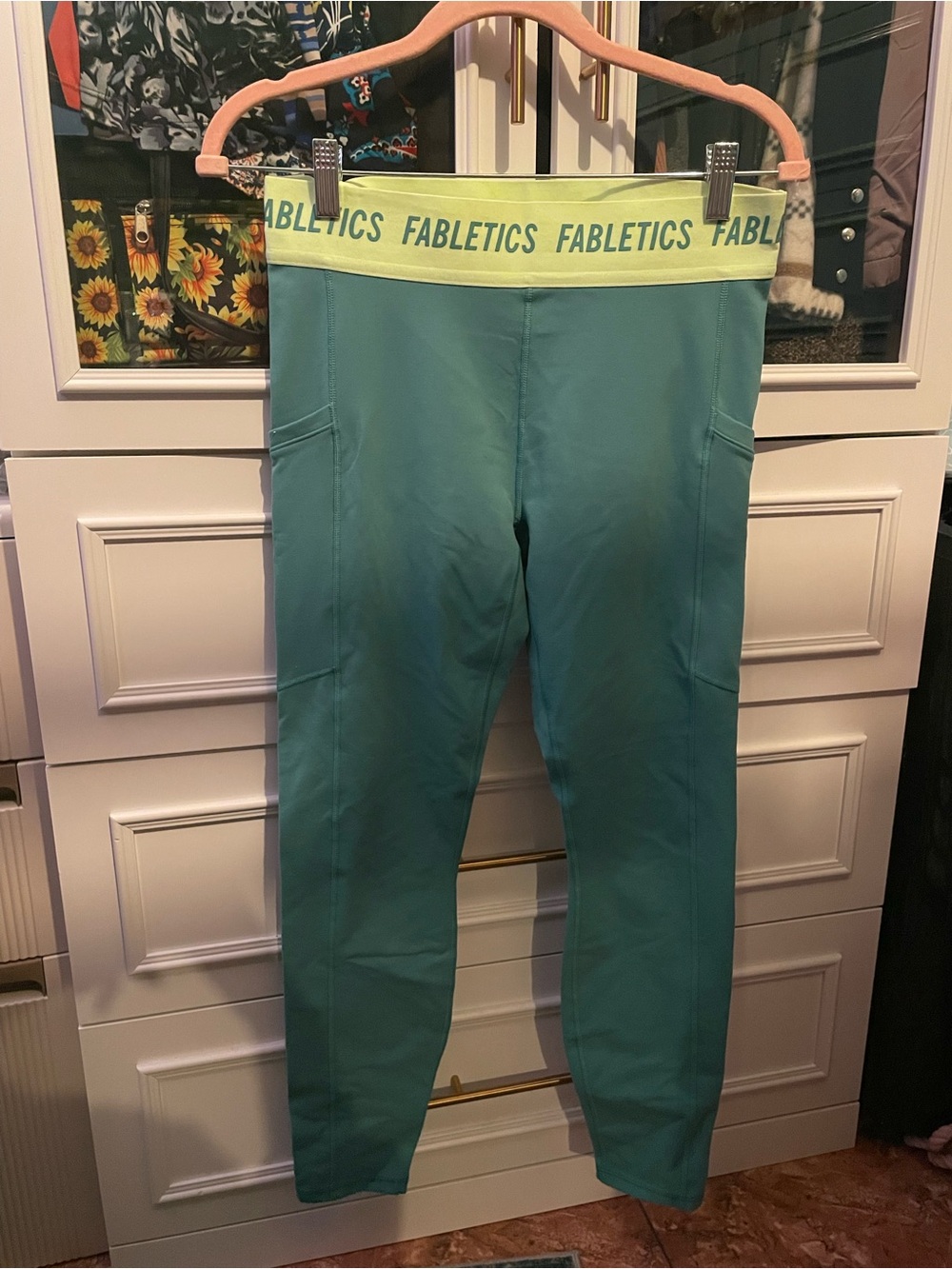 Fabletics Athletic Set - Leggings and Sports Bra - Picture 2 of 5